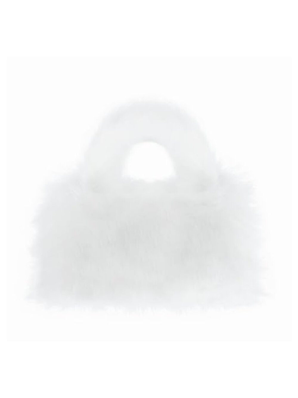 Faux Fur Handbag Hobo Bag Fuzzy Tote Bag for Women